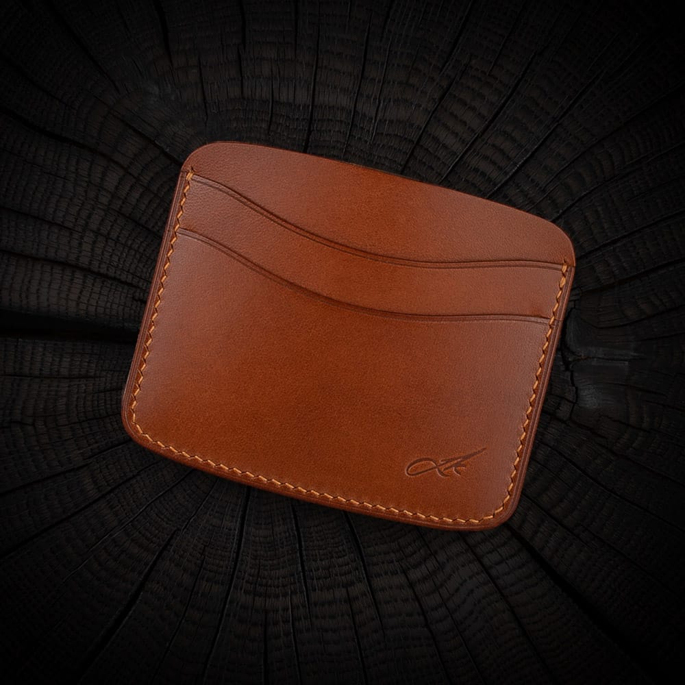 Minimalistlik nahast kaarditasku