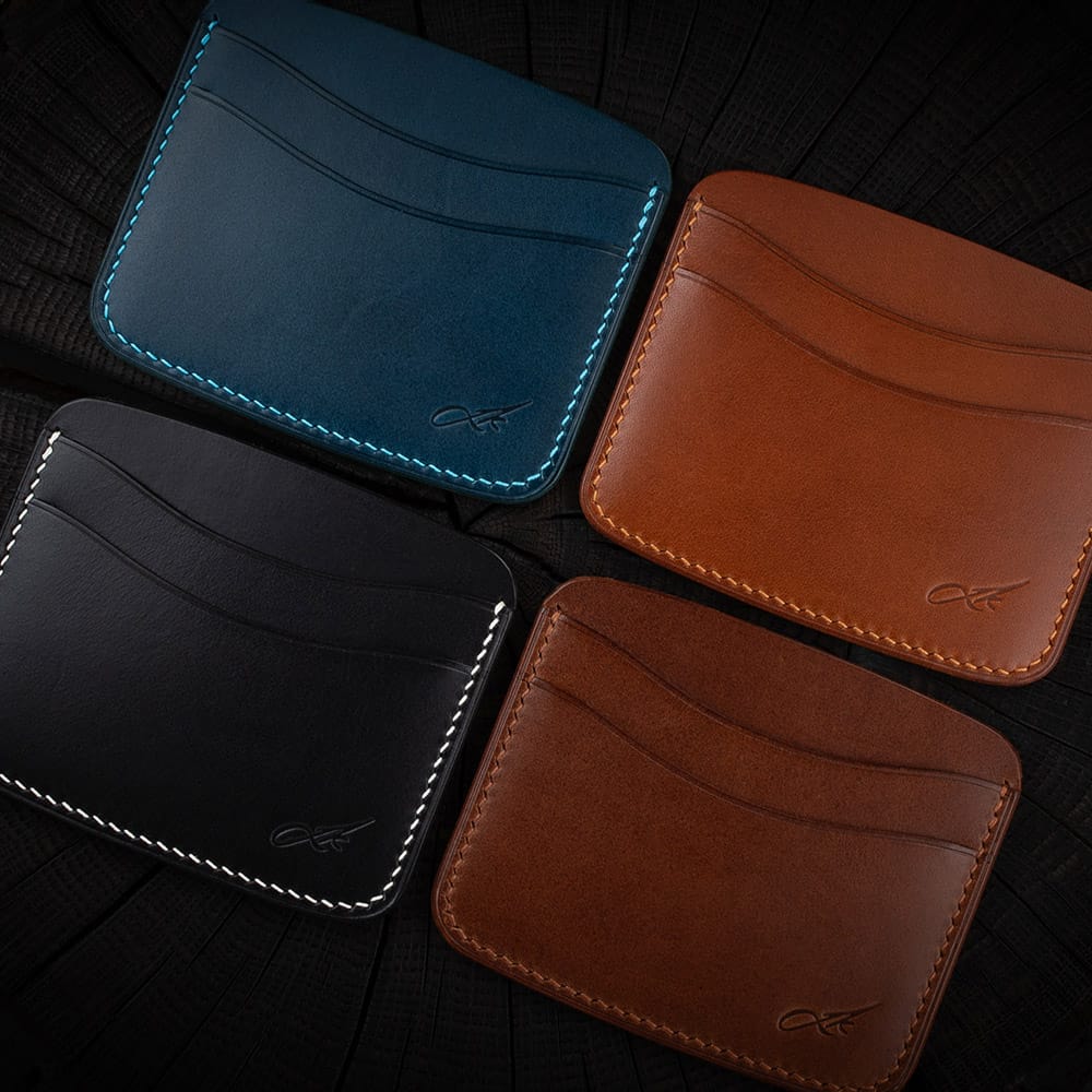 Minimalistlik nahast kaarditasku - valik 2